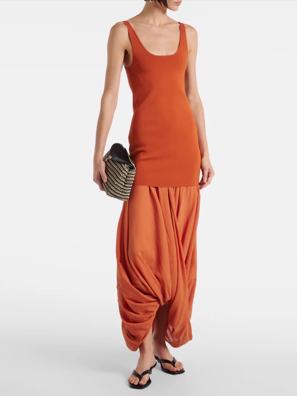 Toteme Cocoon jersey midi dress